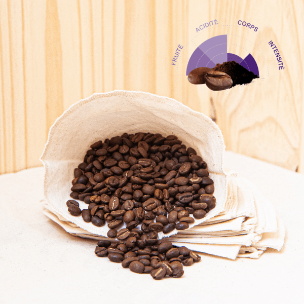 Voyagez au cœur de la Bolivie avec notre café d'exception. D'une douceur et d'une rondeur délicate, ce café révèle une légère acidité, complétée par des notes de fruits rouges. Un équilibre parfait entre douceur et complexité.