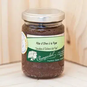 Explorez l'excellence culinaire avec notre pâte d'olives à la figue, une fusion exquise entre les saveurs méditerranéennes et la douceur fruitée de la figue de Provence. Idéale à associer avec un fromage de chèvre frais, cette pâte offre une expérience gustative unique et raffinée. Parfaite pour les apéritifs ou comme accompagnement de plats principaux, elle enchante par son équilibre subtil entre salé et sucré. Découvrez une création culinaire qui marie tradition et innovation, apportant une touche d'originalité et de sophistication à vos repas. Savourez une pâte d'olive à la figue incomparable pour des moments gourmands inoubliables.