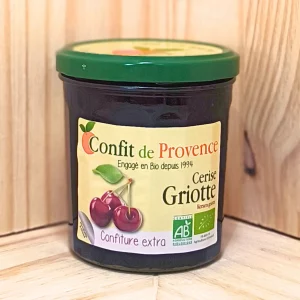Succombez à notre confiture de cerise griotte, un délice fruité qui capture la douceur et la fraîcheur des cerises mûres. Cette confiture, élaborée à partir de griottes sélectionnées, offre une expérience gustative savoureuse à déguster sur des tartines, des crêpes ou même en accompagnement de desserts. Sa texture onctueuse et son goût délicatement acidulé apportent une touche de raffinement à vos petits déjeuners et goûters. Chaque cuillerée de cette confiture révèle la pureté et la richesse des cerises griottes, faisant de cette confiture un choix parfait pour les amateurs de produits authentiques et gourmands.