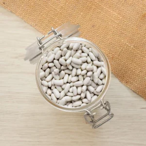 Explorez nos haricots blancs, des légumineuses nutritives, sources de protéines et de fibres, au goût doux et à la texture crémeuse. Cultivés avec soin, ces haricots sont polyvalents, parfaits pour les soupes, les salades et les plats principaux. Enrichissez vos repas avec cette légumineuse riche en nutriments essentiels. Ils offrent une excellente base pour des recettes saines et savoureuses. Ajoutez ces haricots à vos plats pour une alimentation équilibrée et saine, ou préparez des plats réconfortants et délicieux. Découvrez la qualité de nos haricots blancs, qui vous garantissent des repas nutritifs et gourmands.
