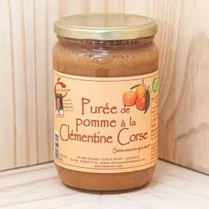Succombez à la fraîcheur ensoleillée de notre purée de pomme clémentine de Corse. Une fusion délicieuse entre la douceur de la pomme et la vivacité de la clémentine de Corse, cette purée offre une expérience gustative rafraîchissante et pleine de caractère. Préparée avec des fruits de qualité, cette purée capture l'essence même des saveurs méditerranéennes, apportant une touche d'exotisme à vos desserts et collations. Savourez la combinaison harmonieuse de la pomme sucrée et de la clémentine acidulée dans chaque cuillerée, pour un moment de plaisir fruité à chaque dégustation.