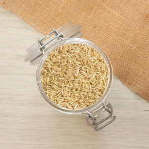 Explorez notre riz basmati complet, une option saine et savoureuse pour une cuisine équilibrée. Cultivé avec soin dans les régions montagneuses, il conserve l’arôme distinctif du basmati tout en offrant une texture nourrissante et riche en fibres. Sa saveur légère et son parfum envoûtant en font l’accompagnement idéal pour une variété de plats, des currys épicés aux plats végétariens savoureux. Ce riz est parfait pour enrichir vos repas quotidiens avec une option nutritive et délicieuse. Découvrez comment notre riz basmati complet peut transformer vos recettes en expériences culinaires équilibrées et pleines de saveurs.