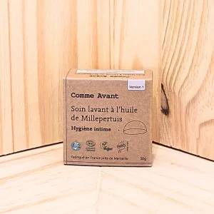 Découvrez notre soin lavant spécialement formulé pour l’hygiène intime, un produit doux et respectueux pour un usage quotidien. Ce nettoyant possède un pH physiologique de 5, assurant un équilibre optimal de la flore vaginale et protégeant contre les irritations. Enrichi avec des ingrédients soigneusement sélectionnés, ce soin hydrate, apaise et nettoie en douceur. Sa formule douce est idéale pour une utilisation sur la zone intime, mais également sur le corps et le visage, offrant une solution de soin polyvalente. Parfait pour maintenir une hygiène intime équilibrée, ce soin lavant intime allie efficacité et douceur pour un confort au quotidien.